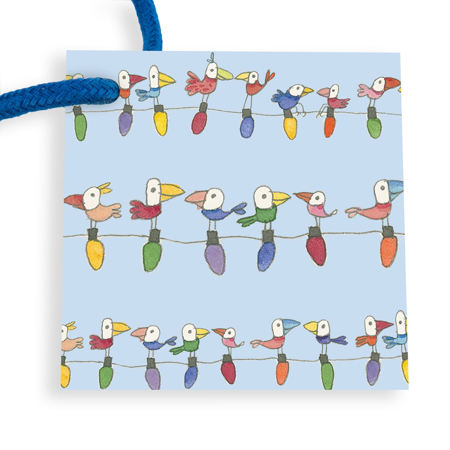 Twigseeds Gift Bag Large - Birds on Wire