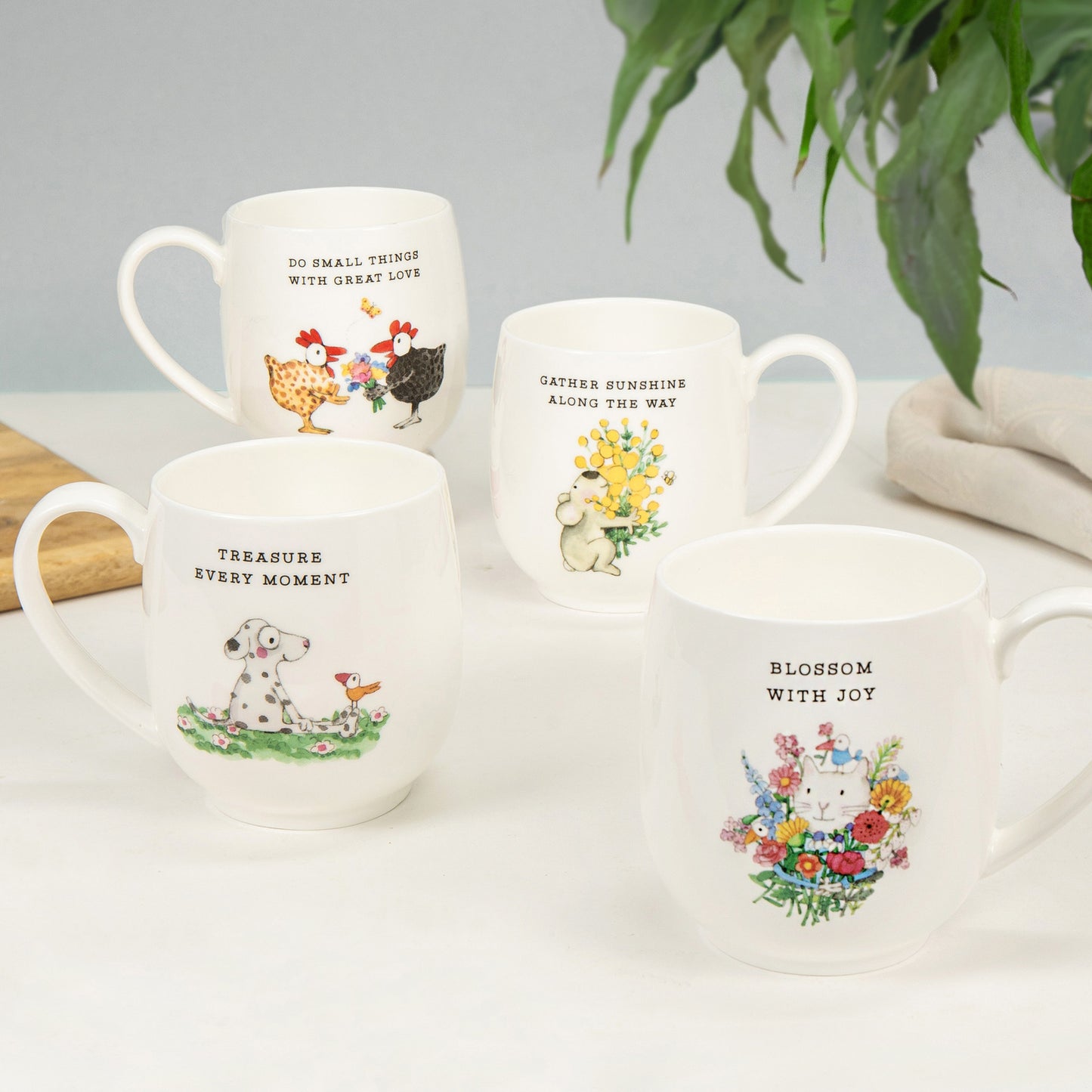 Twigseeds Fine Bone China Mug - Treasure