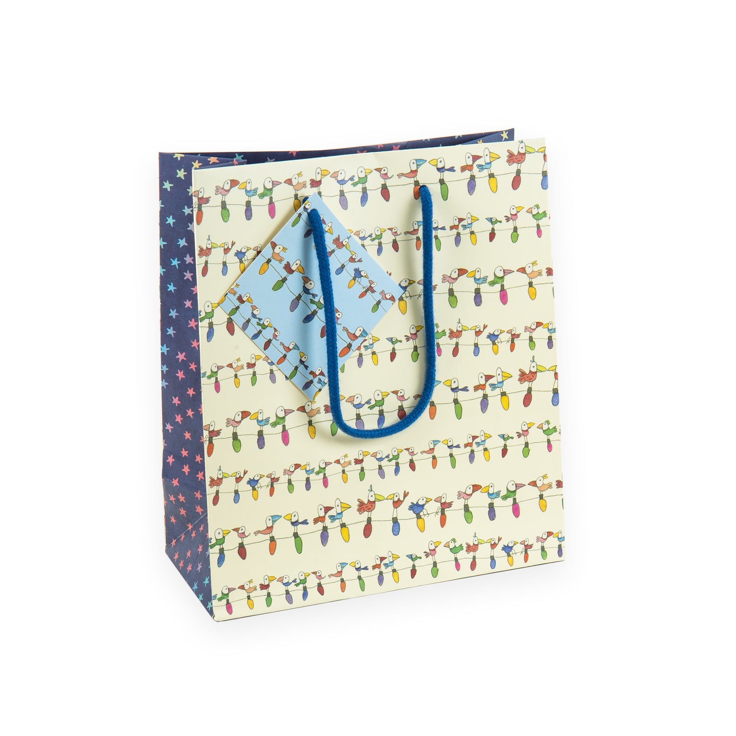 Twigseeds Gift Bag Medium - Birds on Wire